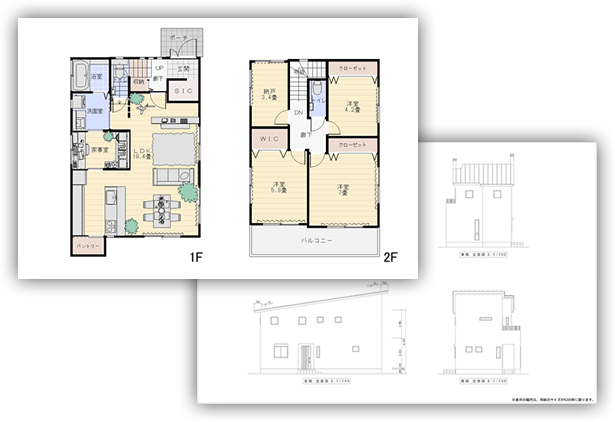 平面図・立面図